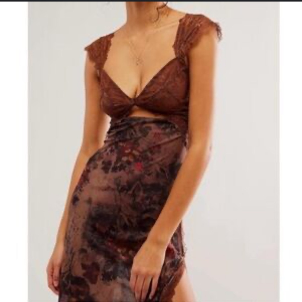 Free People Suddenly Fine Maxi Slip